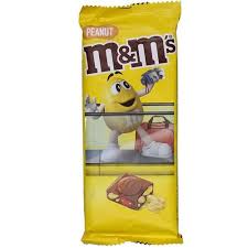 m ms peanut chocolate bar crispy