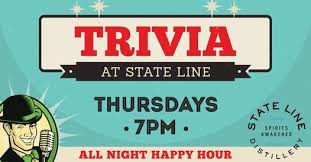 Beer, bratwurst, and biking, in wisconsin's capital. Trivia Night At State Line State Line Distillery Madison Wi June 3 2021