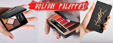 holiday palettes from chanel dior