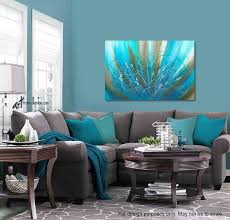 turquoise living room decor