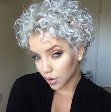 Not only this haircut looks trendy, pixie haircut with bangs also makes any women over 60 look younger and fresh. 50 Delightful Curly Pixie Cut Style Inspiration My New Hairstyles