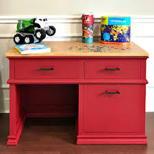 Red Painted Furniture Makeover Colors