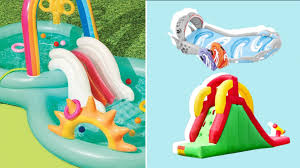 12 inflatable water slides to at