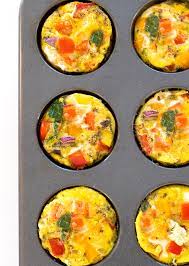 Breakfast Egg Muffins Cups gambar png
