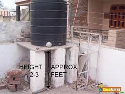 leakage from water tank