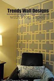 Trendy Wall Designs With Frog Tape