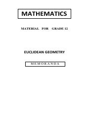 Rather naturally into three parts. Msi Euclidean Geometry Memos Autosaved Pdf Mathematics Material For Grade 12 Euclidean Geometry Memoranda Question 1 1 1 A Sum Of Two Opposite Course Hero