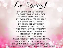 I am sorry i lied, i am sorry you cried. Im Sorry Pictures Photos And Images For Facebook Tumblr Pinterest And Twitter Apologizing Quotes Sorry Cards Apology Cards