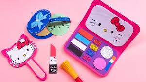 diy o kitty paper makeup mini