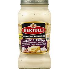bertolli organic sauce garlic alfredo