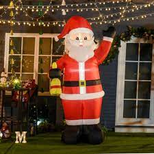 8ft Outdoor Lighted Inflated Xmas