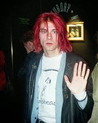 His hair darkened as he got older, (that is very common amongst blondes). Nirvana Rare On Twitter Kurt Cobain With Red Hair Before Nirvana S First Saturday Night Live Performance