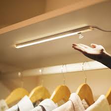 Us 5 79 30 Off Hand Sweep Scanning Motion Sensor Led Cabinet Light Diy Rigid Strip Tape Closet Kitchen Wardrobe Home Decor Lamp 30cm 40cm 50cm In