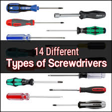 14 Different Types Of Screwdrivers And Their Uses Garage