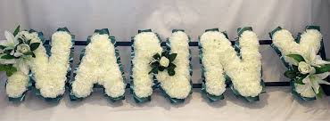 nanny funeral tribute any 5 letter name