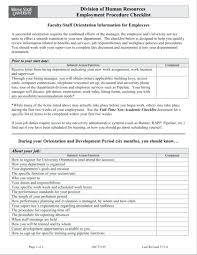 Template Orientation Program For New Employees Template