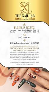 our services the nail lab of cary