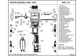 dl auto nissan maxima 2000 2001 dash kits