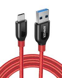For this reason, the cable itself is. Anker Powerline 1 8m Usb C Kabel Auf Usb 3 0 A Nylon Amazon De Elektronik