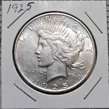 1925 Peace Silver Dollar Coin Value Prices Photos Info