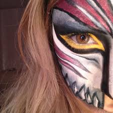 bleach hollow mask halloween makeup