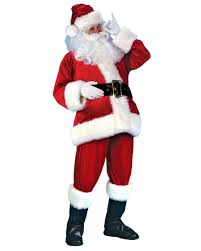 Quality christmas accessores at a great price. Velvet Santa Costume Dlx Christmas Costumes Order Now Online Karneval Universe