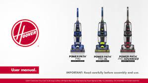 user manual hoover power path pro