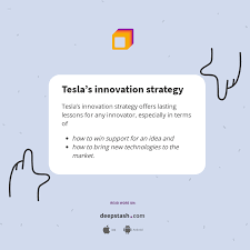 tesla s innovation strategy deepstash