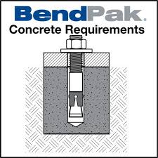 concrete floor requirements 2 post