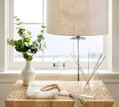 Aria Glass Dome Table Lamp Pottery Barn
