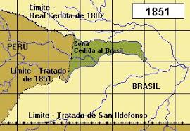 This map was created by a user. Frontera Peru Brasil