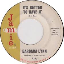 45cat - Barbara Lynn - It's Better To Have It / People Gonna Talk - Jamie -  USA - 1292