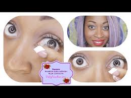 how to apply circle lens color contact