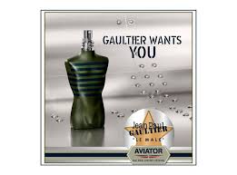 He is an aviator, but in the style of hollywood; Ripley Perfume Jean Paul Gaultier Le Male Aviator Edt 125 Ml