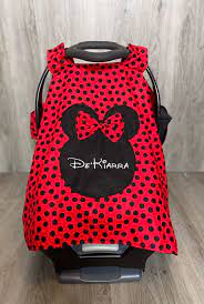 Minnie Mouse Inspired Car Seat Cover