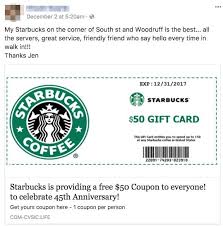 Starbucks gift cards, multipack of 5. Fact Check Free Starbucks Gift Card Scam