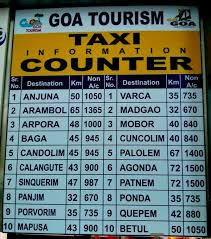 Travel And Food Tales Goa Dabolim Airport Taxi Fare And