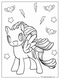 70 my little pony coloring pages free