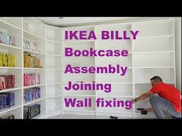 Ikea Billy Bookcase Assembly Joining