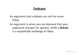 debate and argumentative essay worksheet esl projectable debate and argumentative essay full screen