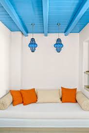 room by painting the ceiling with color