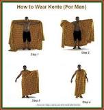 Comment porter le kente ?