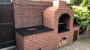 pizza oven rotisserie diy bbq build