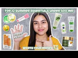 top 12 summer essentials under 500 inr