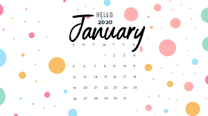 62+] January 2020 Calendar Wallpapers ...