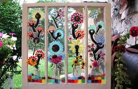Winsome Window Mosaics For The Garden