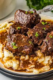 red wine braised short ribs extra