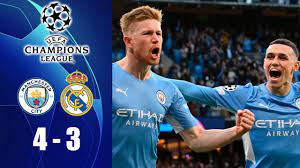 Manchester City vs Real Madrid 4-3 ...