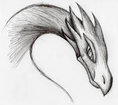 More information on drawing a dragon. Simple Medieval Dragon Drawing