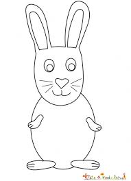 Voir plus d'idées sur le thème dessin lapin, lapin, dessin. Dessin D Un Lapin Au Nez En Coeur Coloriage Tete A Modeler